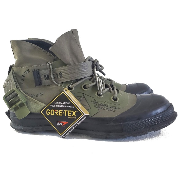 converse gore tex green